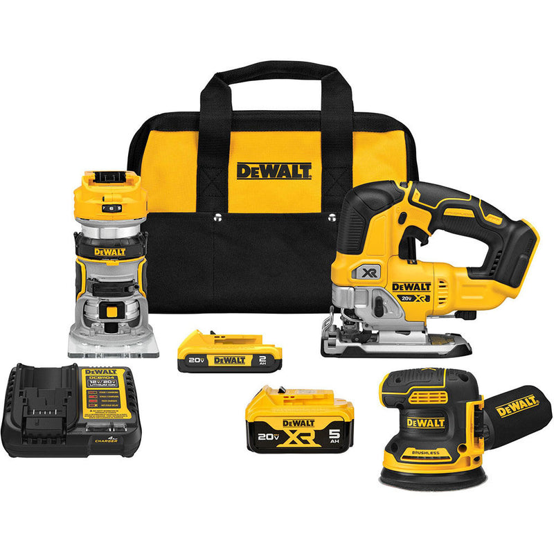 DeWalt DCK307D1P1 SHELL 20V MAX 3-TOOL COMBO KIT