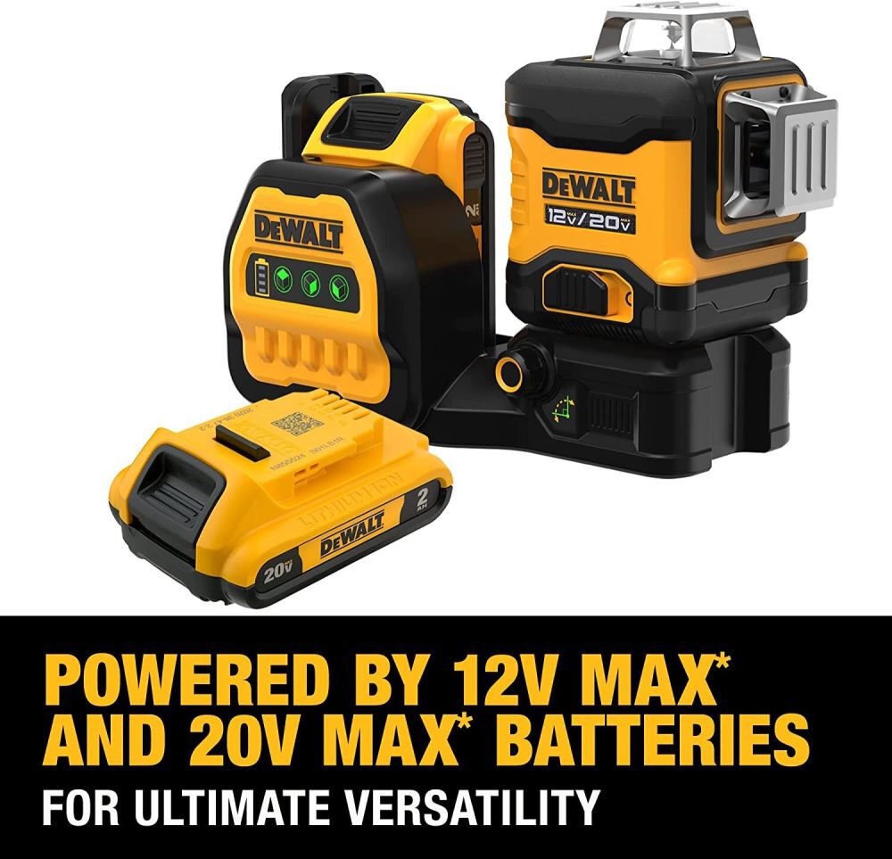 DeWalt DCLE34030GB DEWALT 3 X 360 20V BAREMPLATE