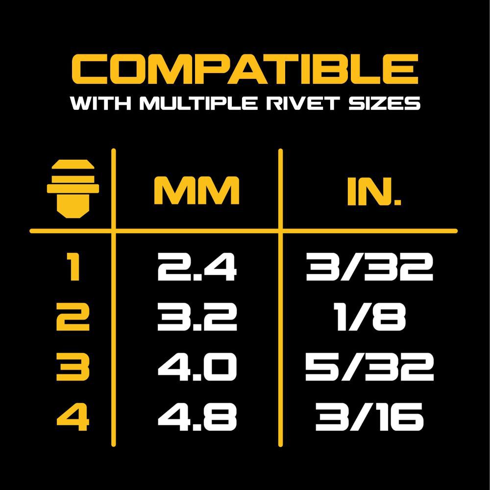 DeWalt DCF403B 20V MAX 3/16 RIVET TOOL BARE
