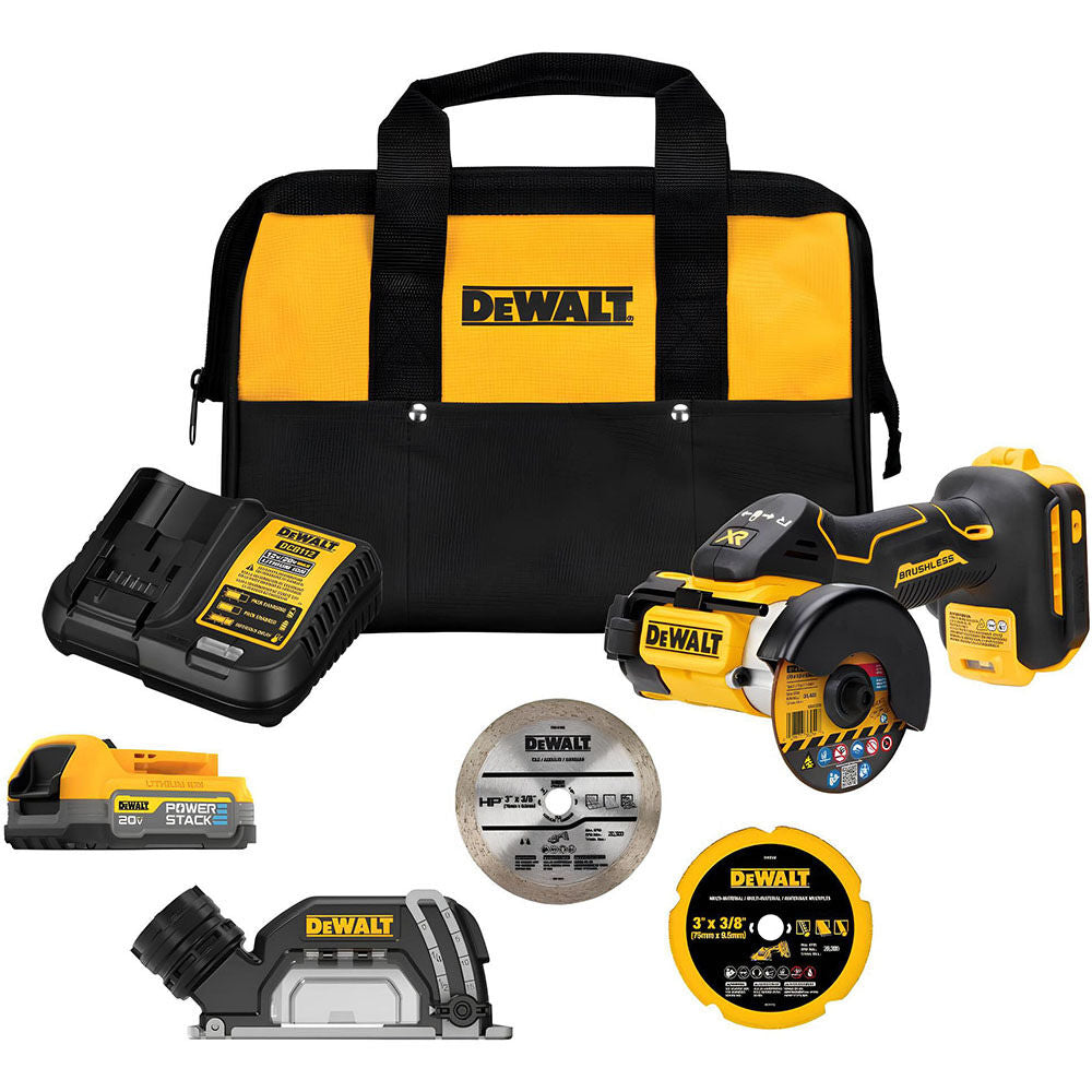 DeWalt DCS438E1 3IN COMPACT CUT OFF TOOL (KIT)
