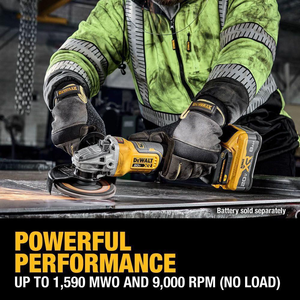 DeWalt DCG410B 20V MAX XR 4.5-5IN ANGLE GRINDER