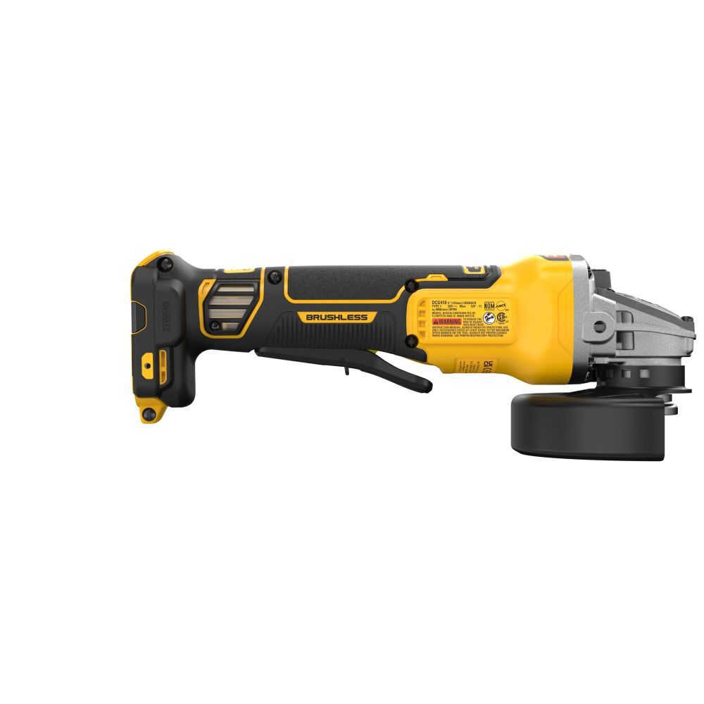 DeWalt DCG410B 20V MAX XR 4.5-5IN ANGLE GRINDER