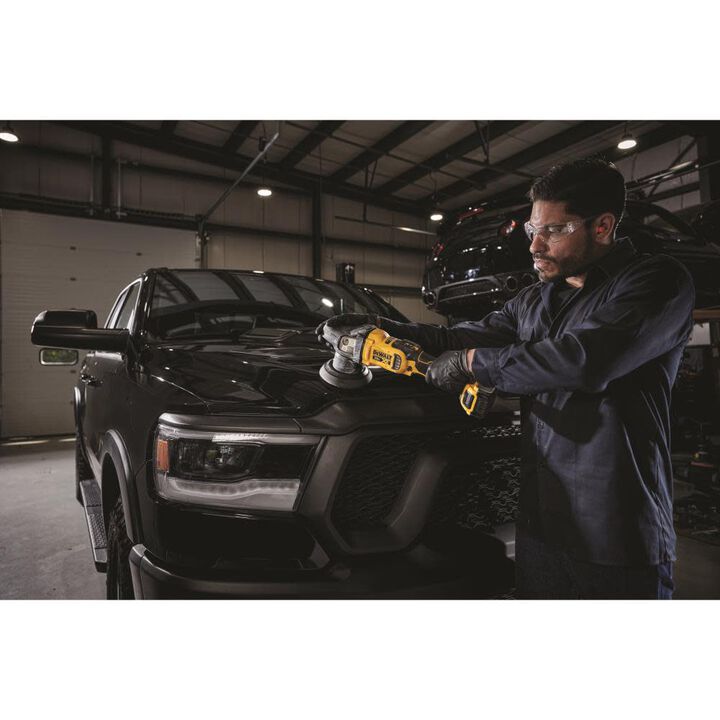 DeWalt DCM848P2 20V 5IN VS DA POLISHER KITTED