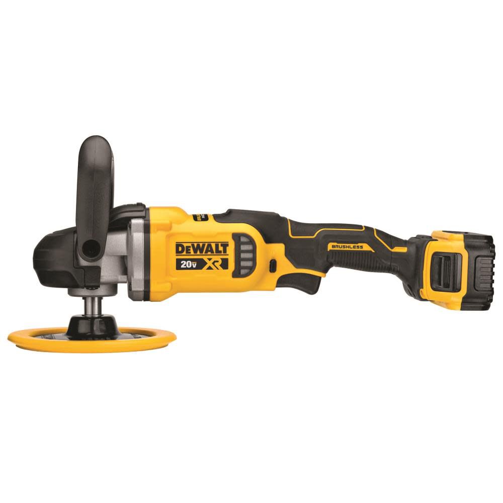 DeWalt DCM849P2 20V 7IN VS ROTARY POLISHER KITTED