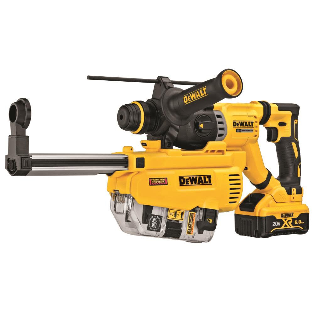 DeWalt DCH263R2DH 1-1/8IN D-HANDLE WITH DUST EXTRACTOR KIT