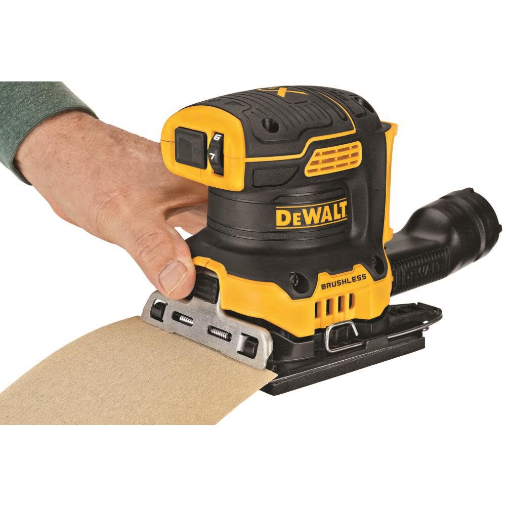 DeWalt DCW200B 20V MAX BRUSHLESS 1/4 SHEET SANDER