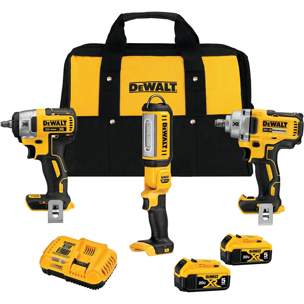 DeWalt DCK302P2 20V MAX XR 3-KIT AUTOMOTIVE