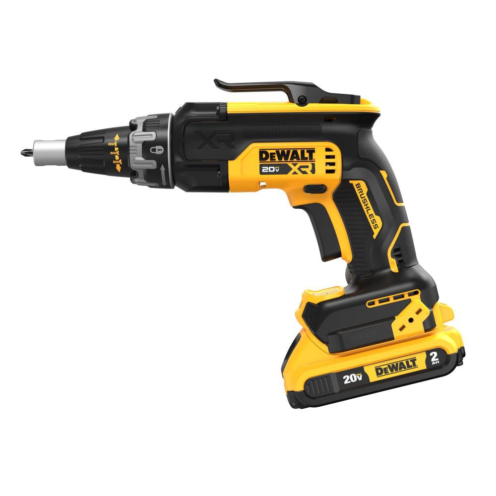 DeWalt DCF630D2 20V MAX BL DRYWALL SCREWGUN 2.0AH KIT