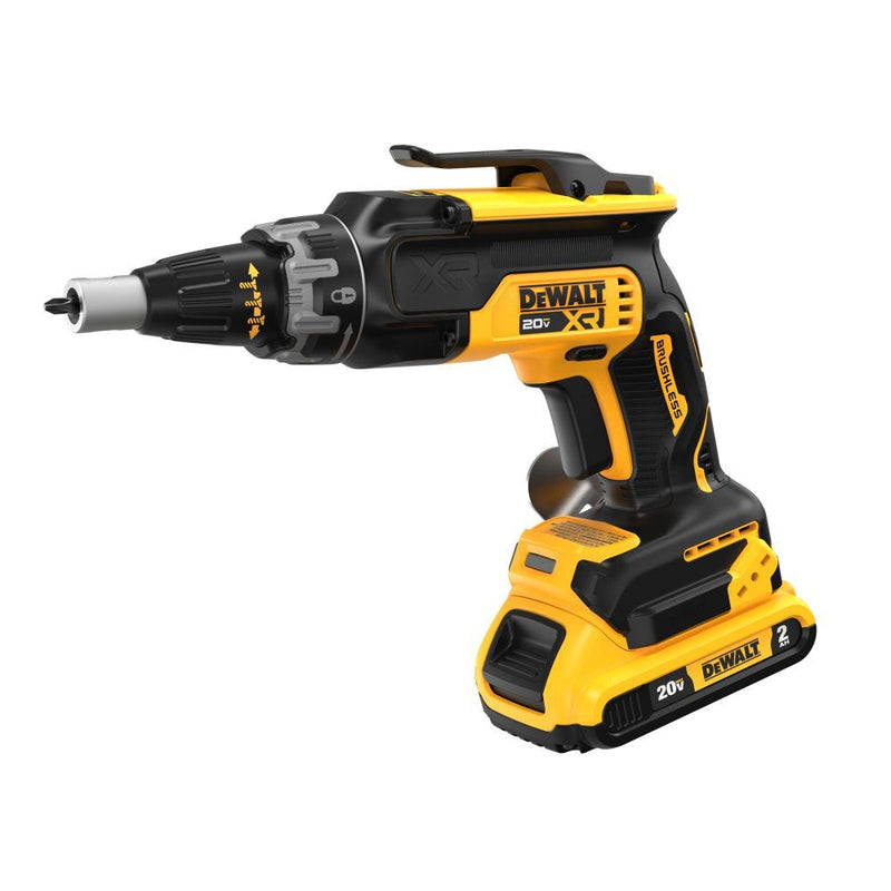 DeWalt DCF630D2 20V MAX BL DRYWALL SCREWGUN 2.0AH KIT