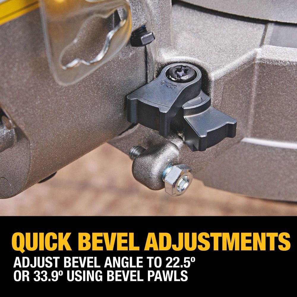 DeWalt DCS785B 20V MAX XR 12 in Double Bevel Miter Saw