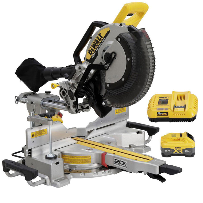 DeWalt DCS785WW1 20V XR 12 DUAL BEVEL SLIDING MITER SAW
