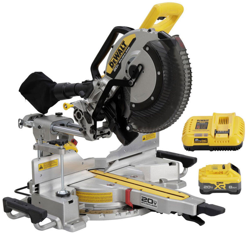 DeWalt DCS785WW1 20V XR 12 DUAL BEVEL SLIDING MITER SAW