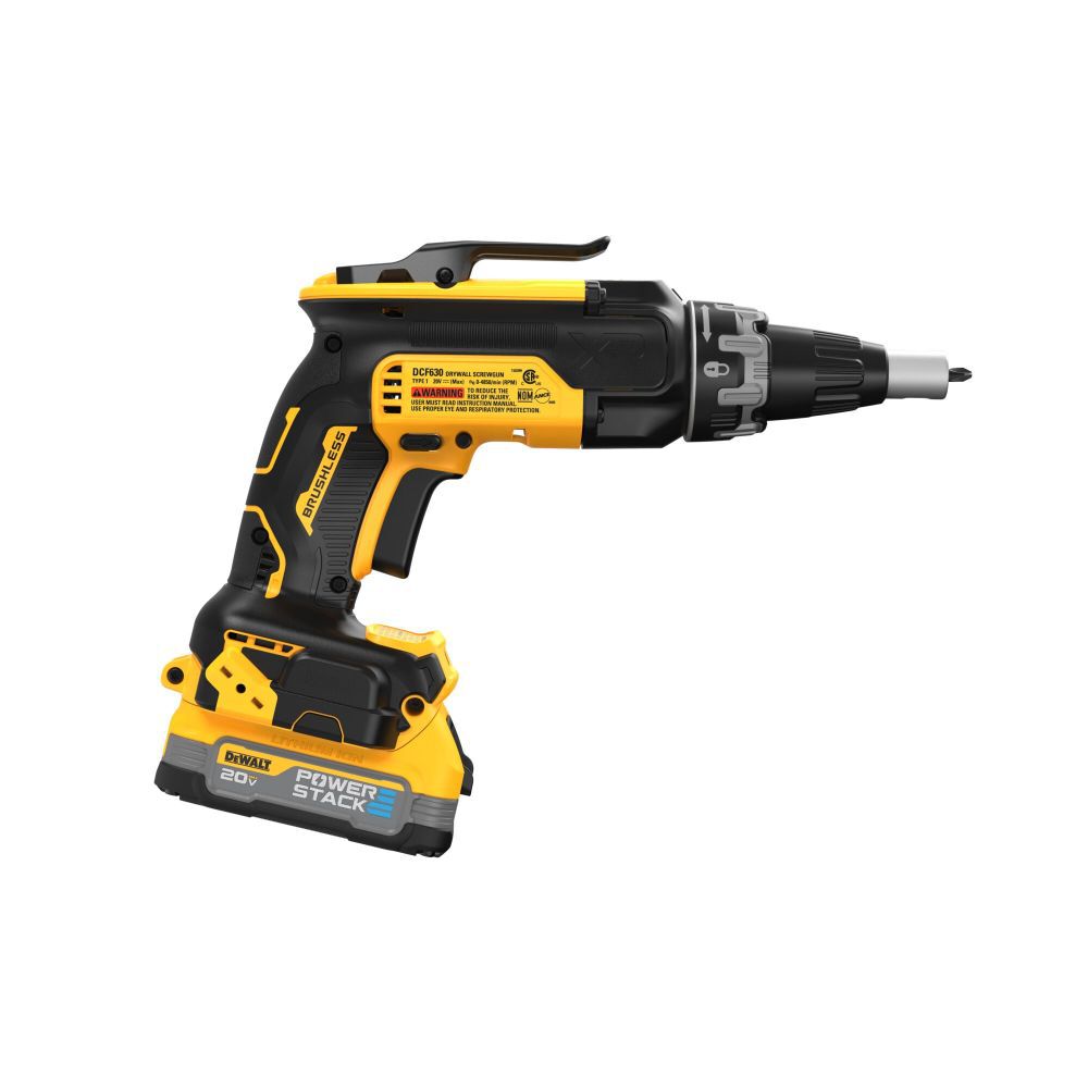 DeWalt DCF630E1 20V MAX BL DRYWALL SCREWGUN (1.7AH KIT)