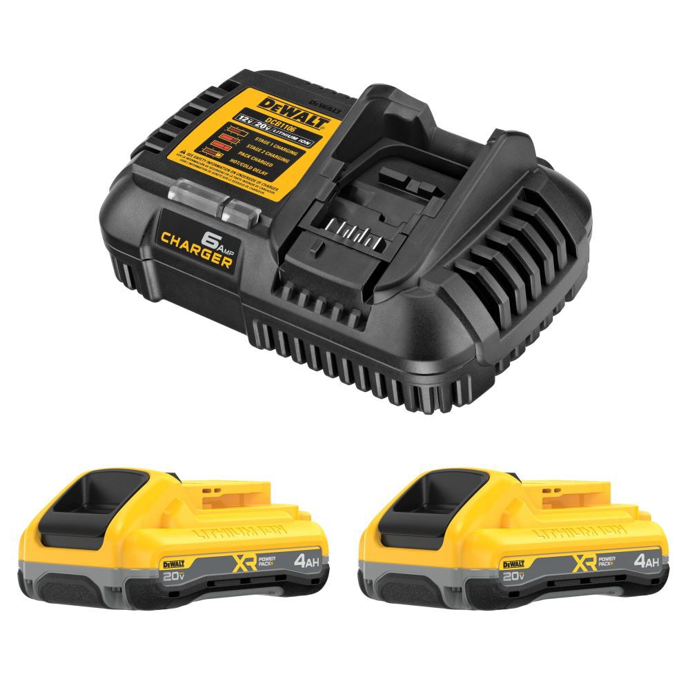 DeWalt DCB2104-2C 20V MAX XR 4AH STARTER KIT