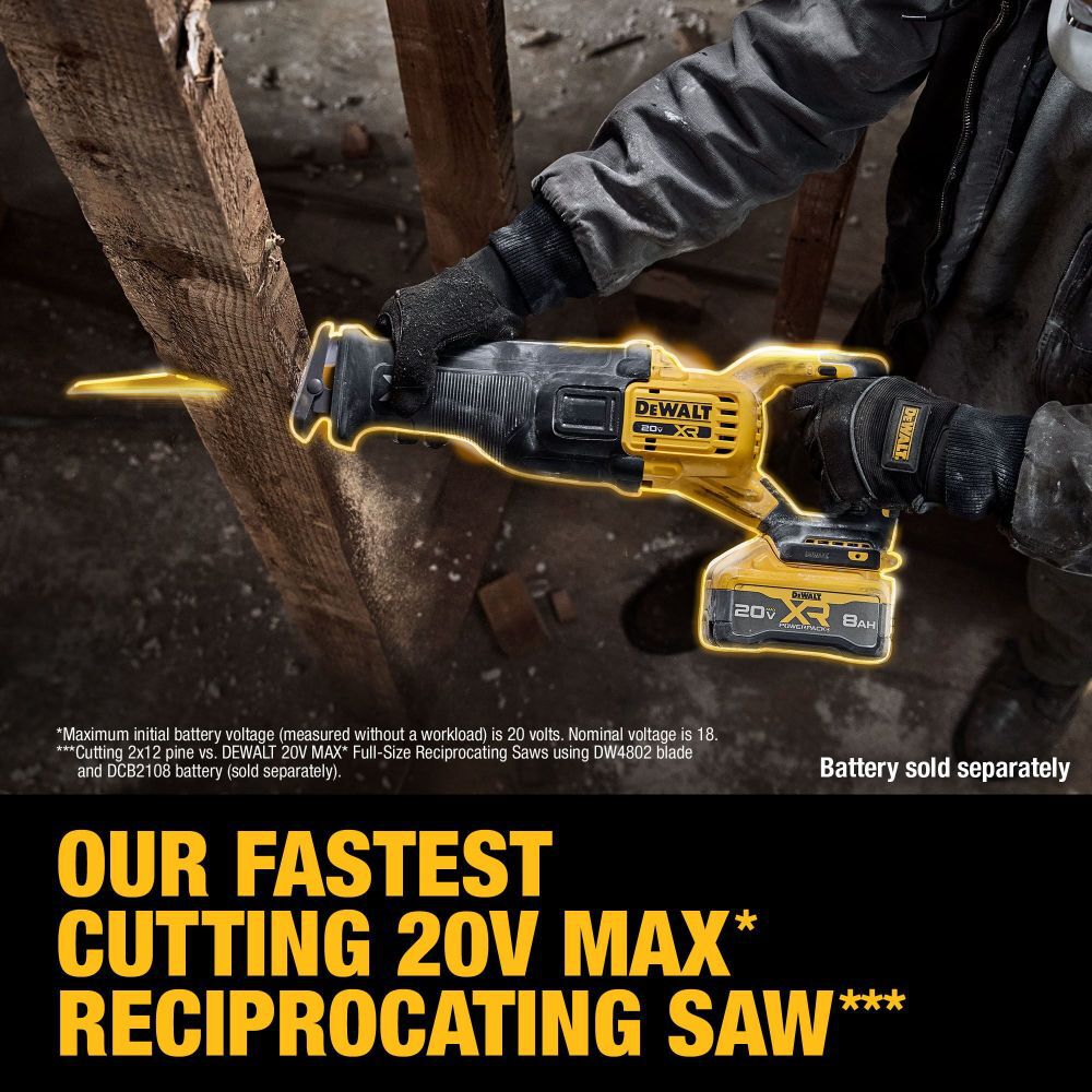 DeWalt DCS384B DW 20V XR RECIP SAW (TOOL ONLY)