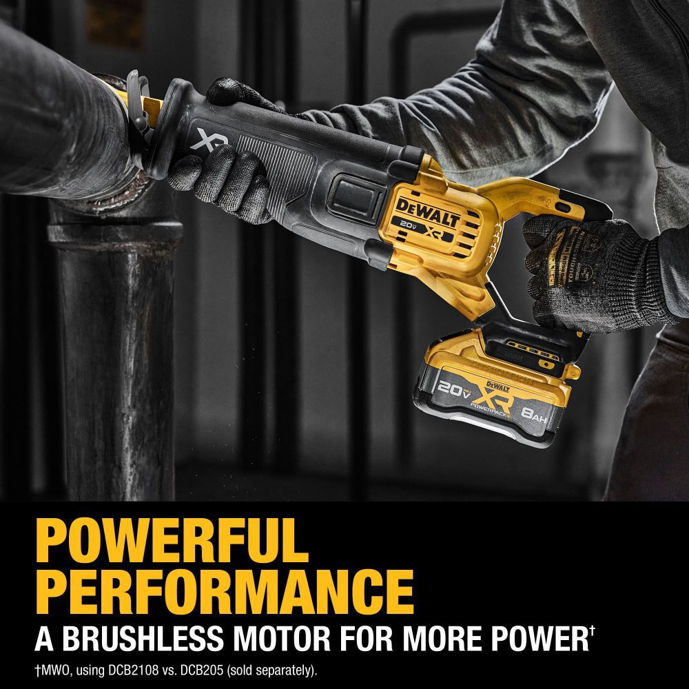 DeWalt DCS384WW1 DW 20V XR RECIP SAW 8.0AH KIT