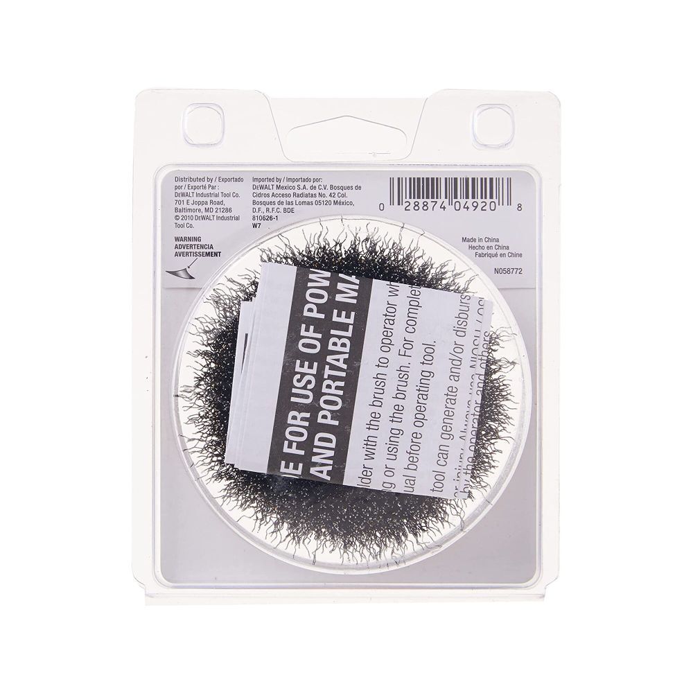 DeWalt DW4920 3IN CRIMPED CUP BRUSH