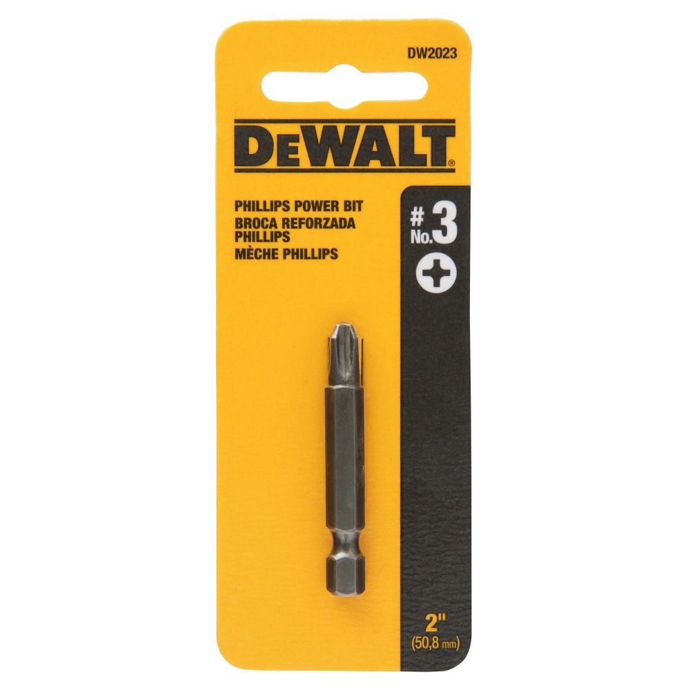 DeWalt DW2023 NO3 2IN POWER BITS