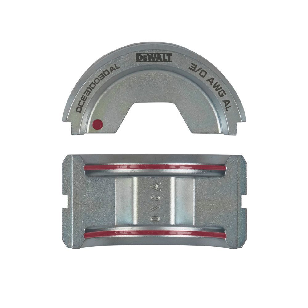 DeWalt DCE310030AL 3/0 ALUMINUM U-DIE SET