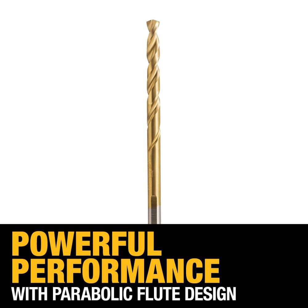 DeWalt DW1312 3/16IN TITANIUM SPEED TIP DRILL BIT