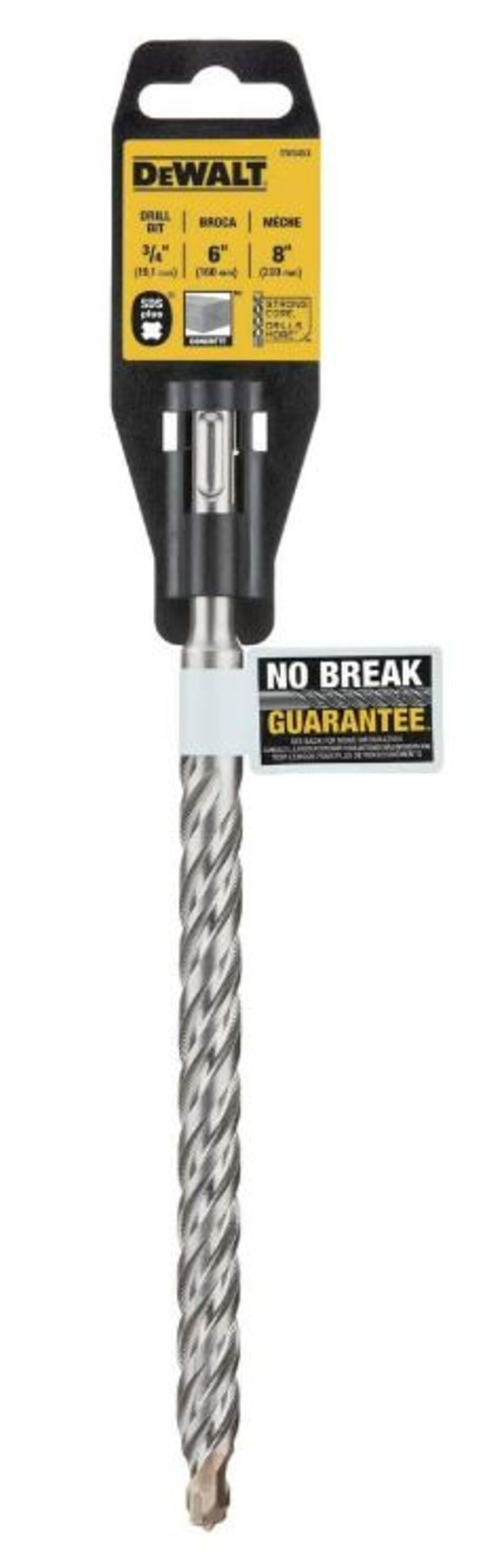DeWalt DW5453 3/4 x 6 x 8 SDS+ 2C