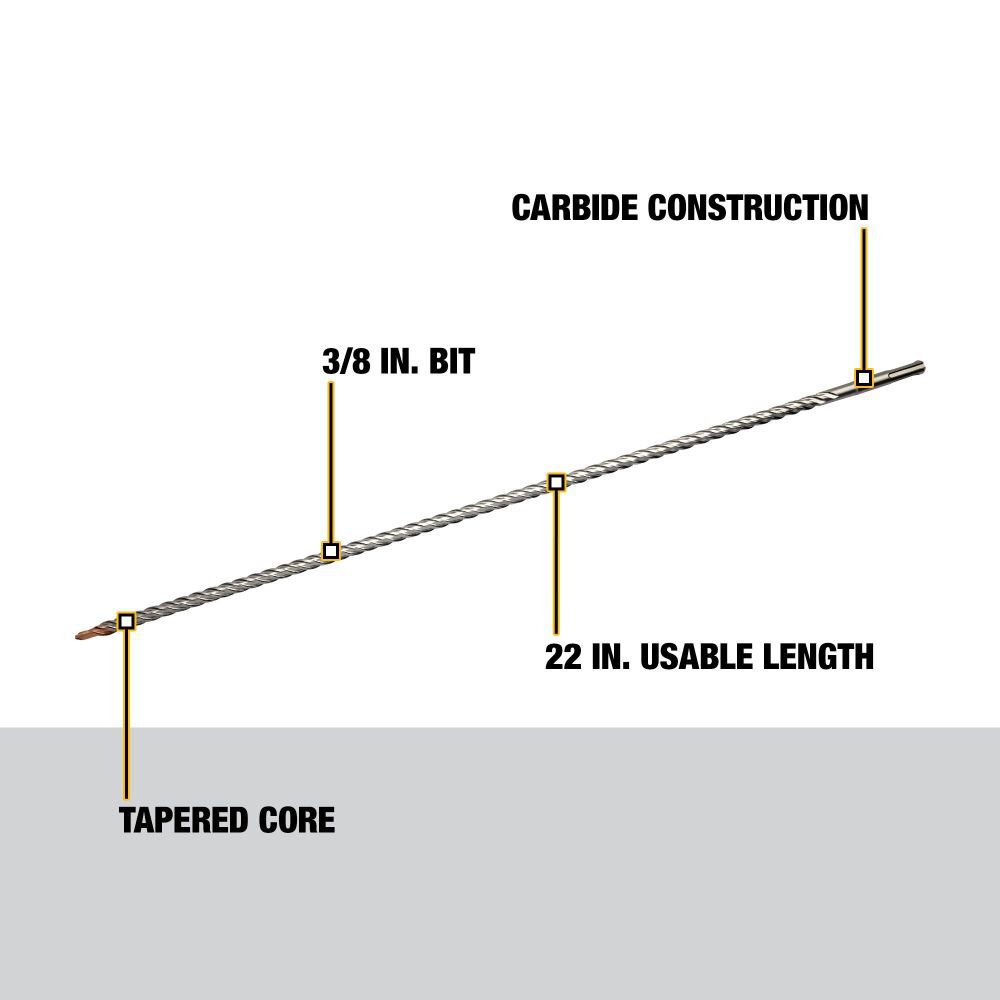 DeWalt DW5432 3/8 x 22 x 24 SDS+ 2C