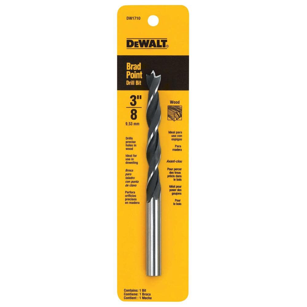 DeWalt DW1710 3/8 BRAD POINT