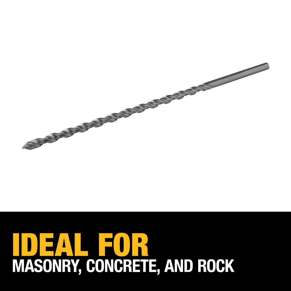 DeWalt DW5231 3/8X12 ROUND SHANK BIT