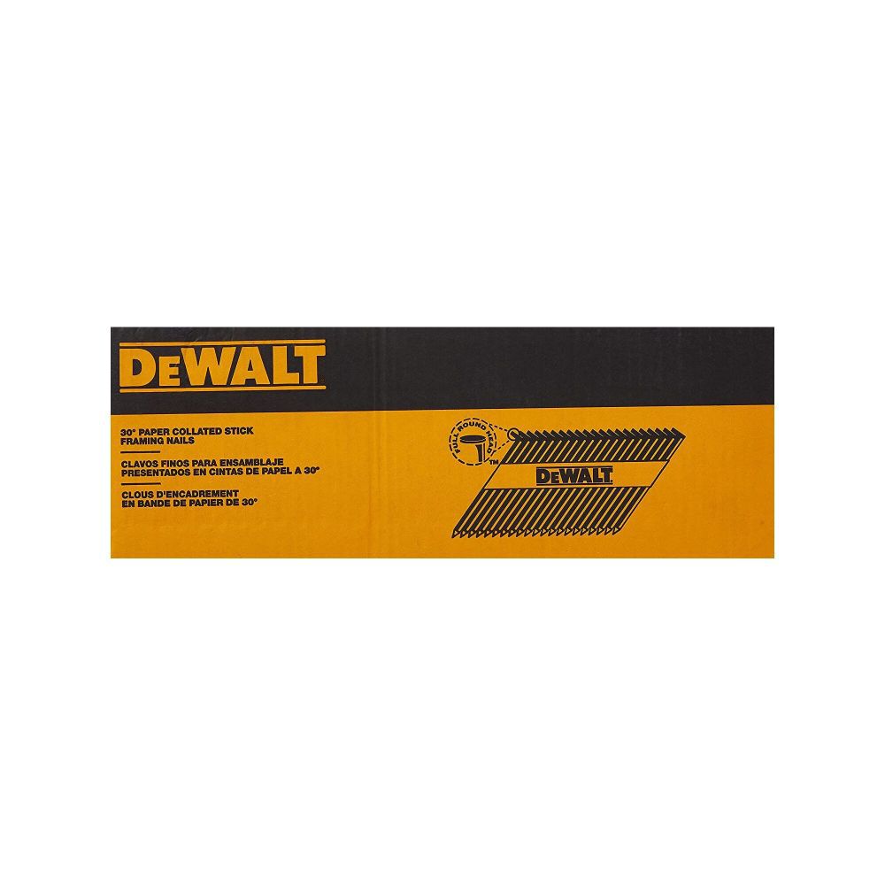 DeWalt DPT-10D120FH NAIL PT 3IN X.120 SMOOTH BRITE OSRH 2.5M