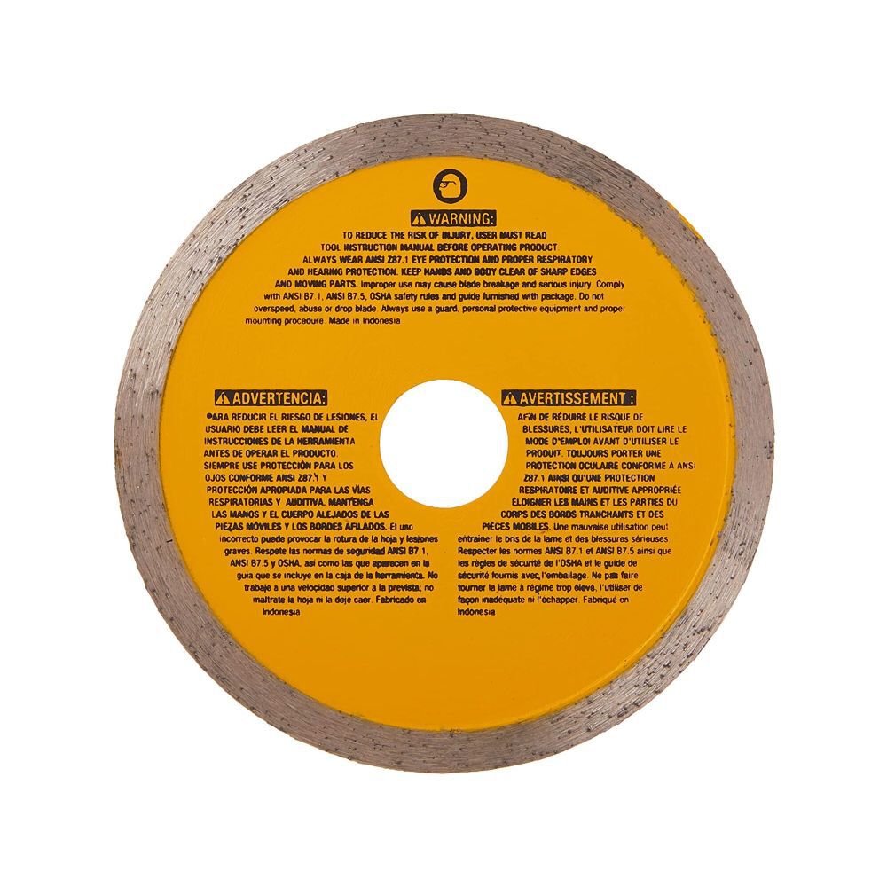 DeWalt DW4765 4-1/2IN PORCELAIN TILE BLADE