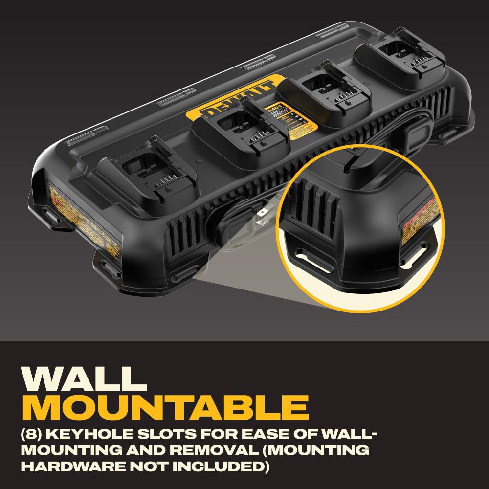 DeWalt DCB1404 DEWALT 4 AMP MULTIPORT CHARGER