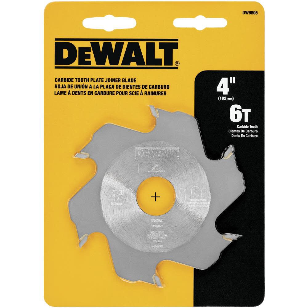 DeWalt DW6805 4 IN JOINER BLADE