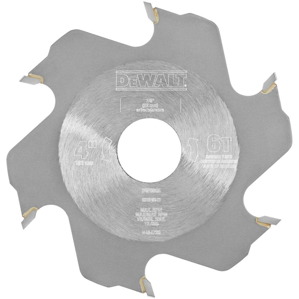 DeWalt DW6805 4 IN JOINER BLADE