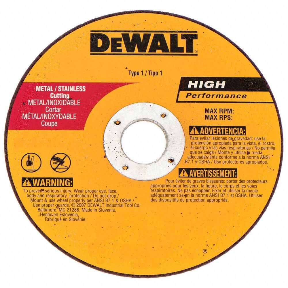DeWalt DW8716 4 X 1/16 X 3/8 A36T