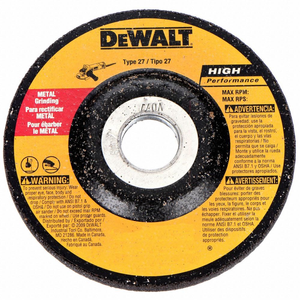 DeWalt DW4419 4X1/4IN DCW METAL GP(BLK)