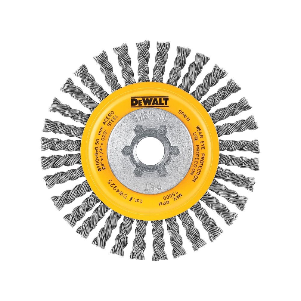 DeWalt DW4925 4 STRING BEAD WIRE WHL/CARBON STL5/8-11