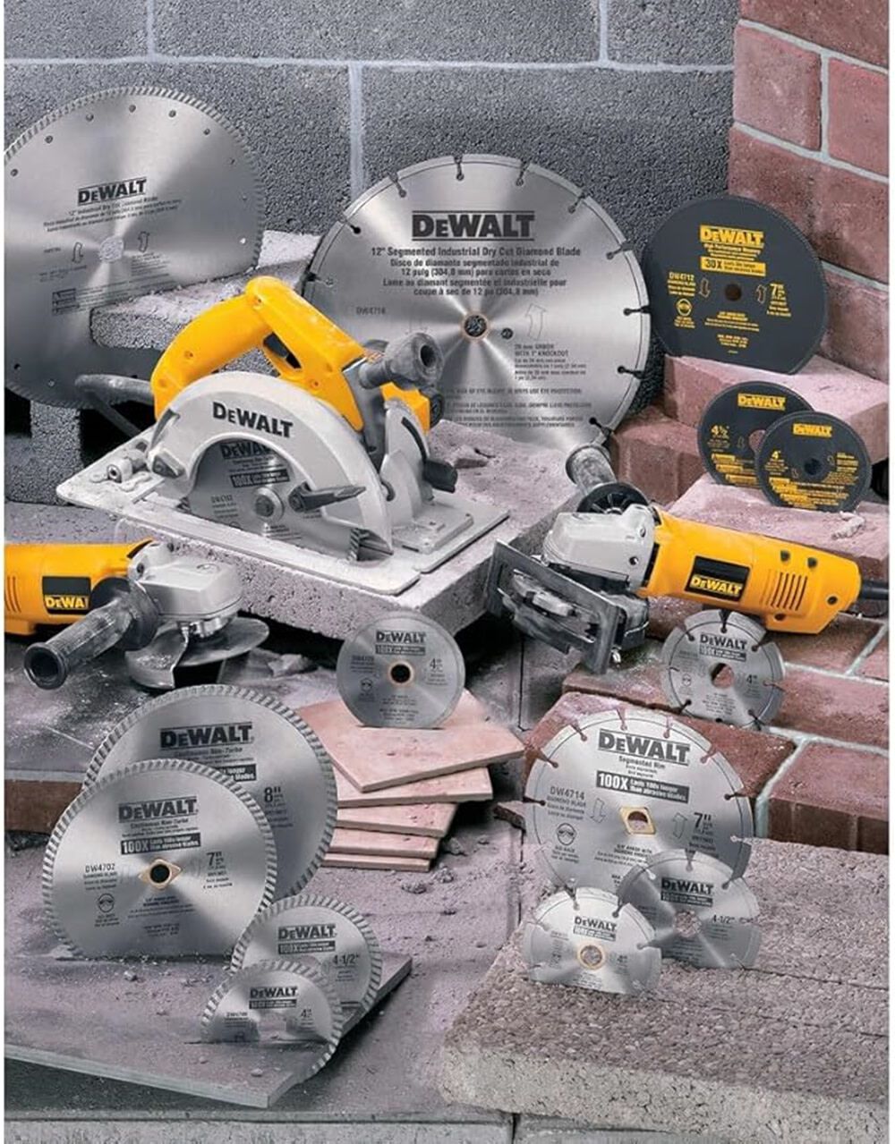 DeWalt DW4700 4IN DRY CUT DIAMOND WHEEL