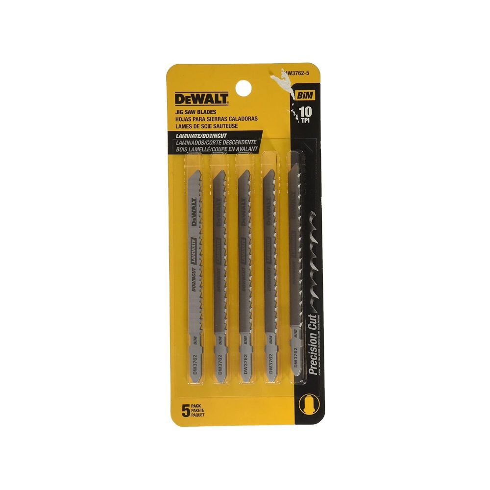 DeWalt DW3762-5 10TPI DOWNCUTTING T-SHK COB JS BLD-5 PK