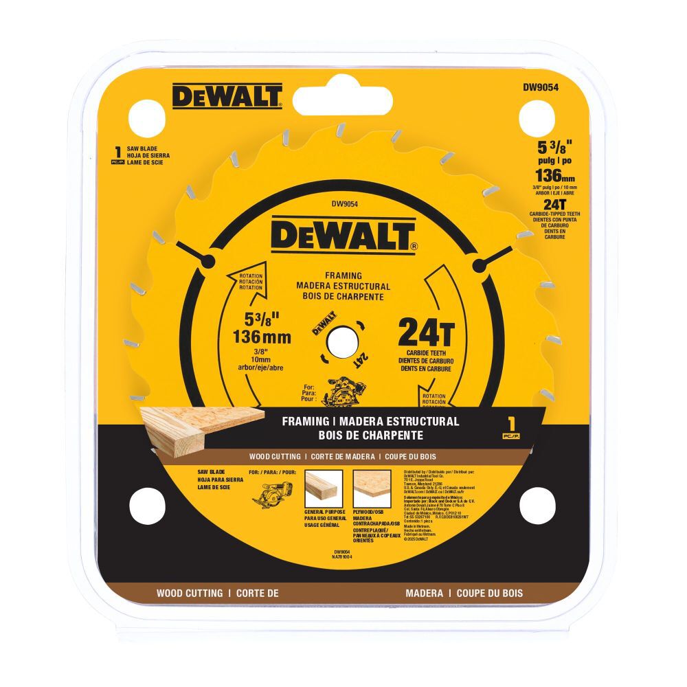DeWalt DW9054 5-3/8IN TRIMSAW BLADE
