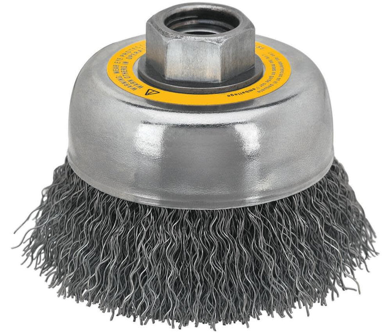 DeWalt DW4922 5IN CRIMP CUP BRUSH/CARBON STEEL 5/8-11