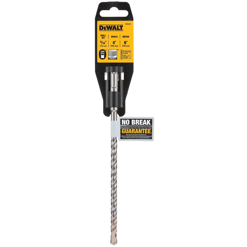 DeWalt DW5424 5/16 x 4 x 6 SDS+ 2C