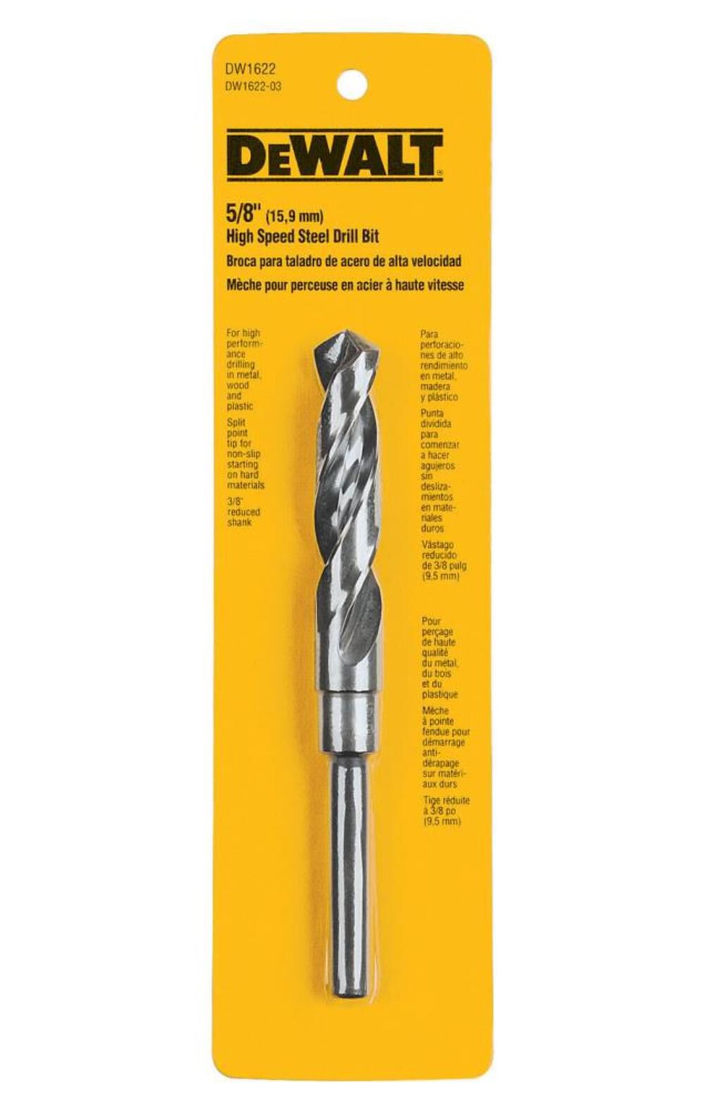 DeWalt DW1622 5/8IN S&D AIR DRILL BIT
