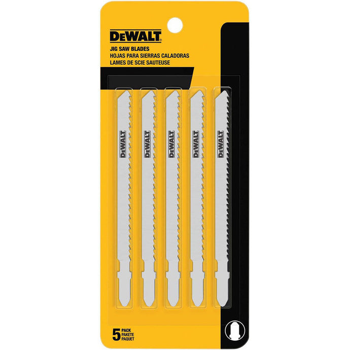 DeWalt DW3750-5 6TPI T-SHK COBALT STEEL JS BLADE-5PACK