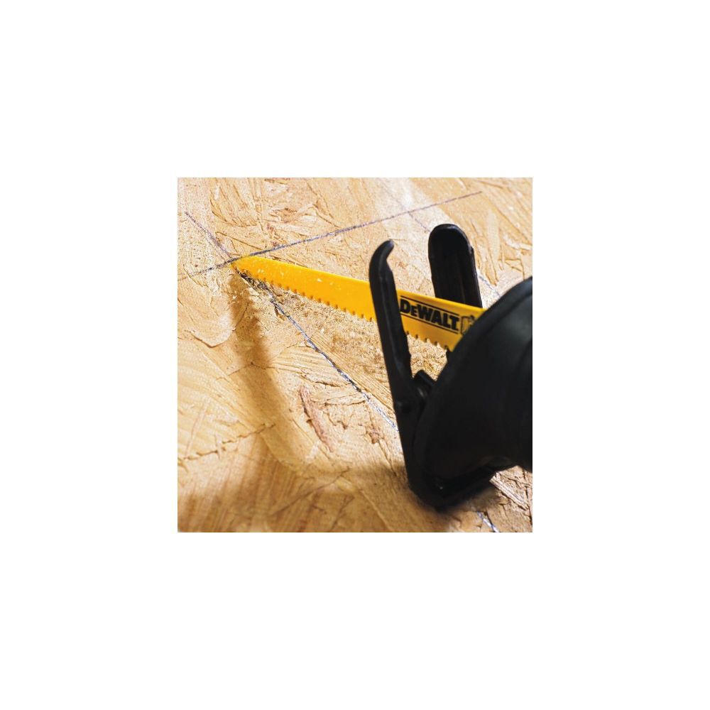DeWalt DW4801 6IN 4TPI TAPER BK BLD-5PK