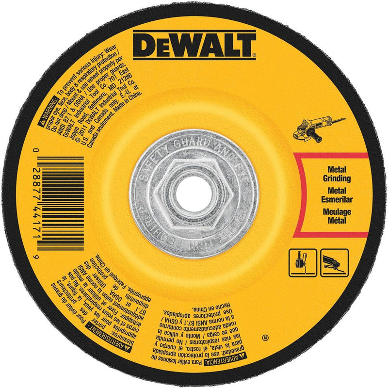 DeWalt DW4626 6 X 1/4 X 5/8-11 IN GP GRINDING WHEEL