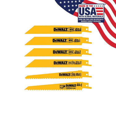 DeWalt DW4856 6 PC METAL/WDCUTTING SET