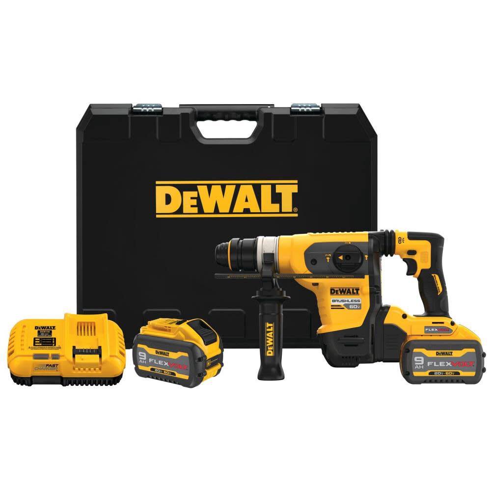 DeWalt DCH416X2 60V MAX 1-1/4IN ROTARY HAMMER KIT