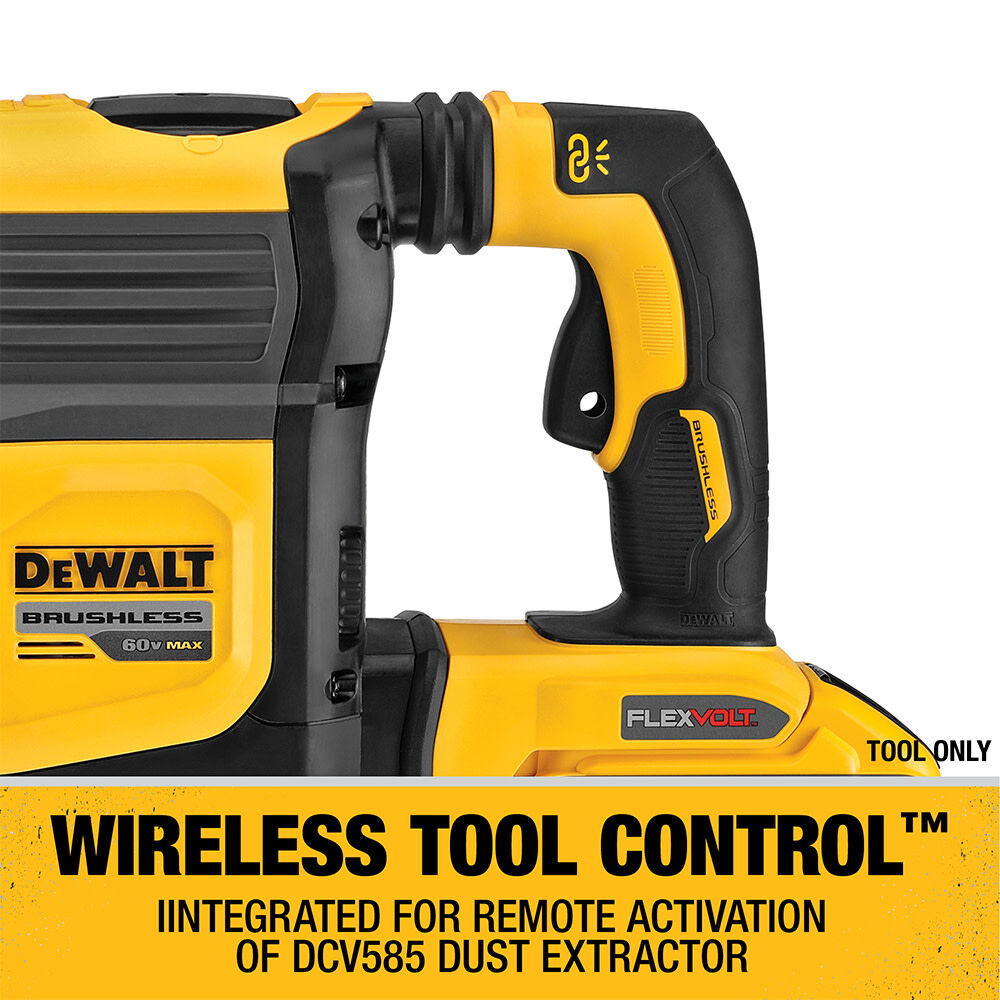 DeWalt DCH614B 60V1-3/4IN SDS MAX COMB HAMMER BARE