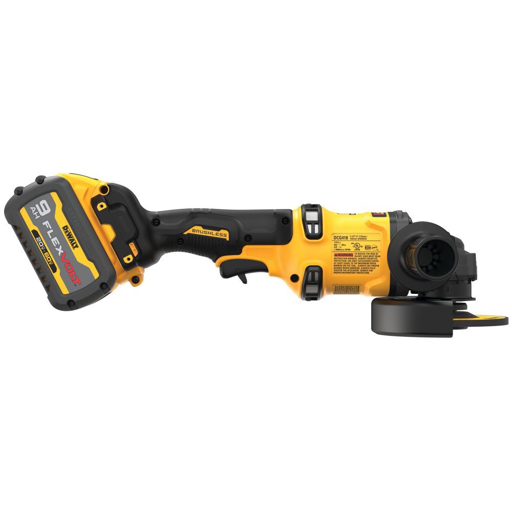 DeWalt DCG418MX1 60V MAX 4.5-6in Angle Grinder - Kit