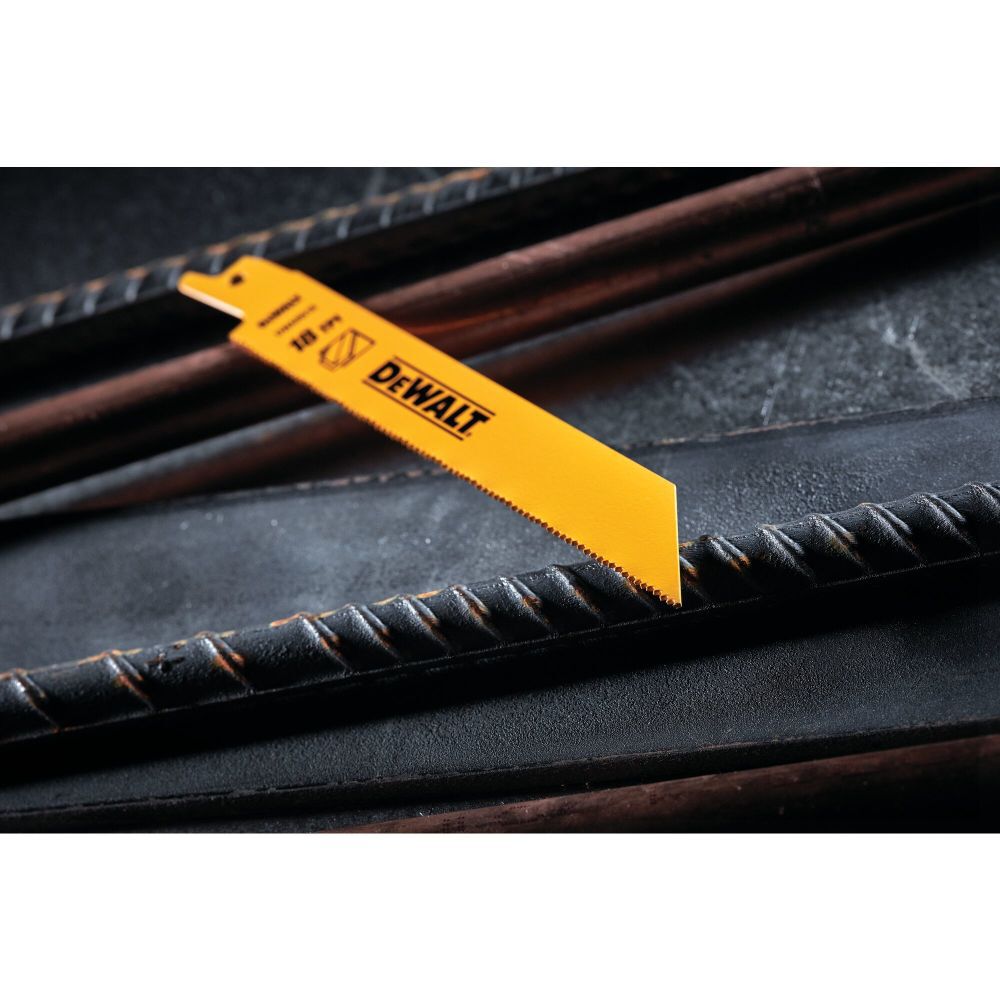 DeWalt DW4811B25 6IN 18TPI STGT BK BLD-25